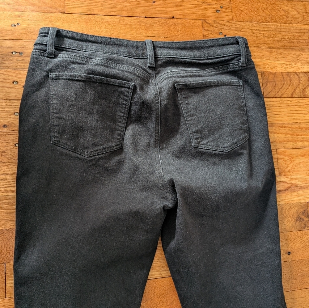 Talbot's Petite Slim Ankle Black Jeans - Picture 7 of 8